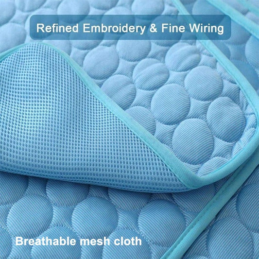 PawPal ChillMat™ – Ice Silk Cooling Mat for Happy, Healthy Pets