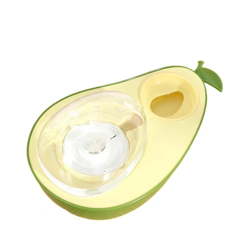 PawPal Duo™ – Avocado Shaped Automatic Water & Food Bowl for Pets